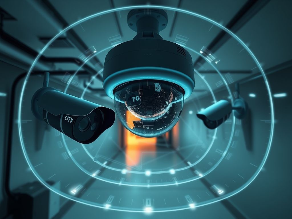 Câmeras de segurança com visão de 180 graus Câmeras de segurança com visão de 180 graus