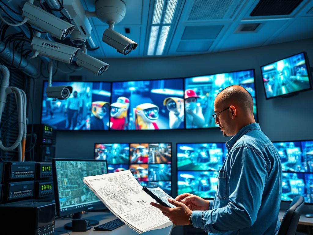 Sistema de câmeras para monitoramento