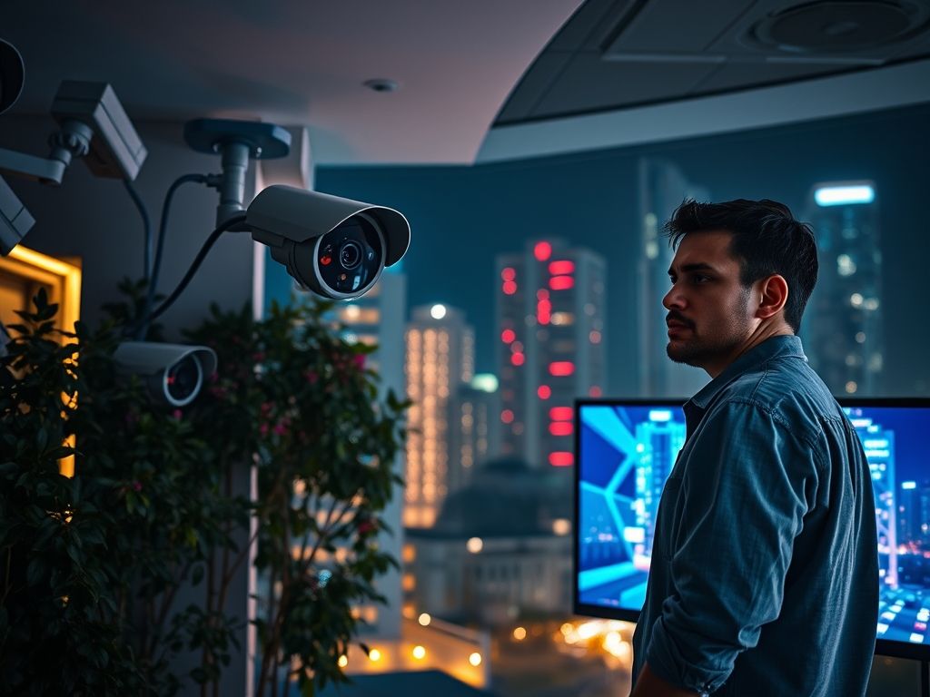 Câmera com Visão Noturna Infravermelha Câmera com Visão Noturna Infravermelha