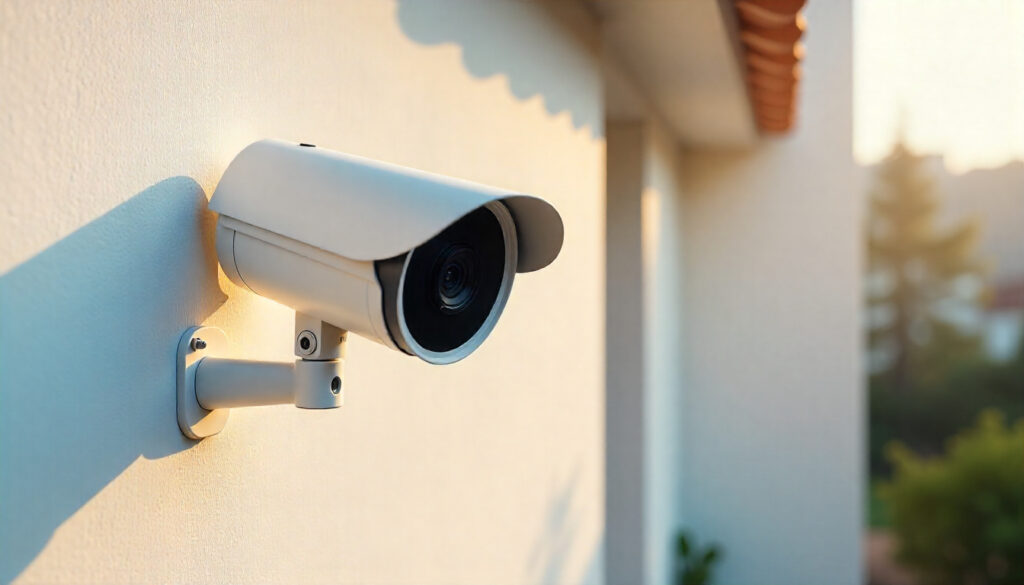 câmera de segurança analógica