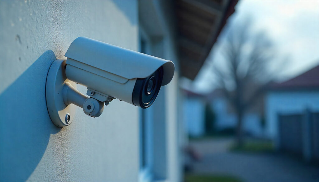 câmera de segurança analógica