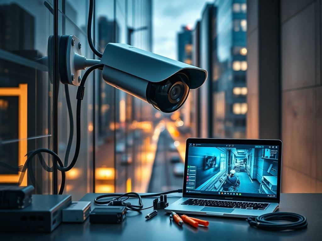 Câmera de Segurança com Acesso Local Câmera de Segurança com Acesso Local