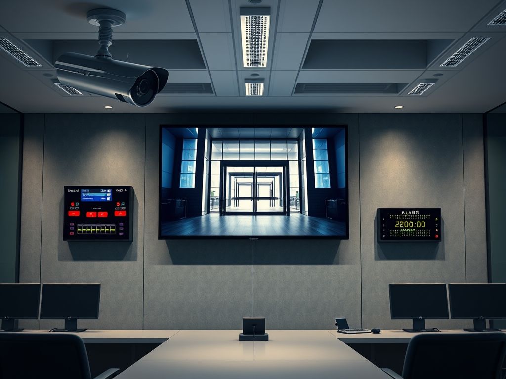 Câmera de Segurança com Alarme Câmera de Segurança com Alarme