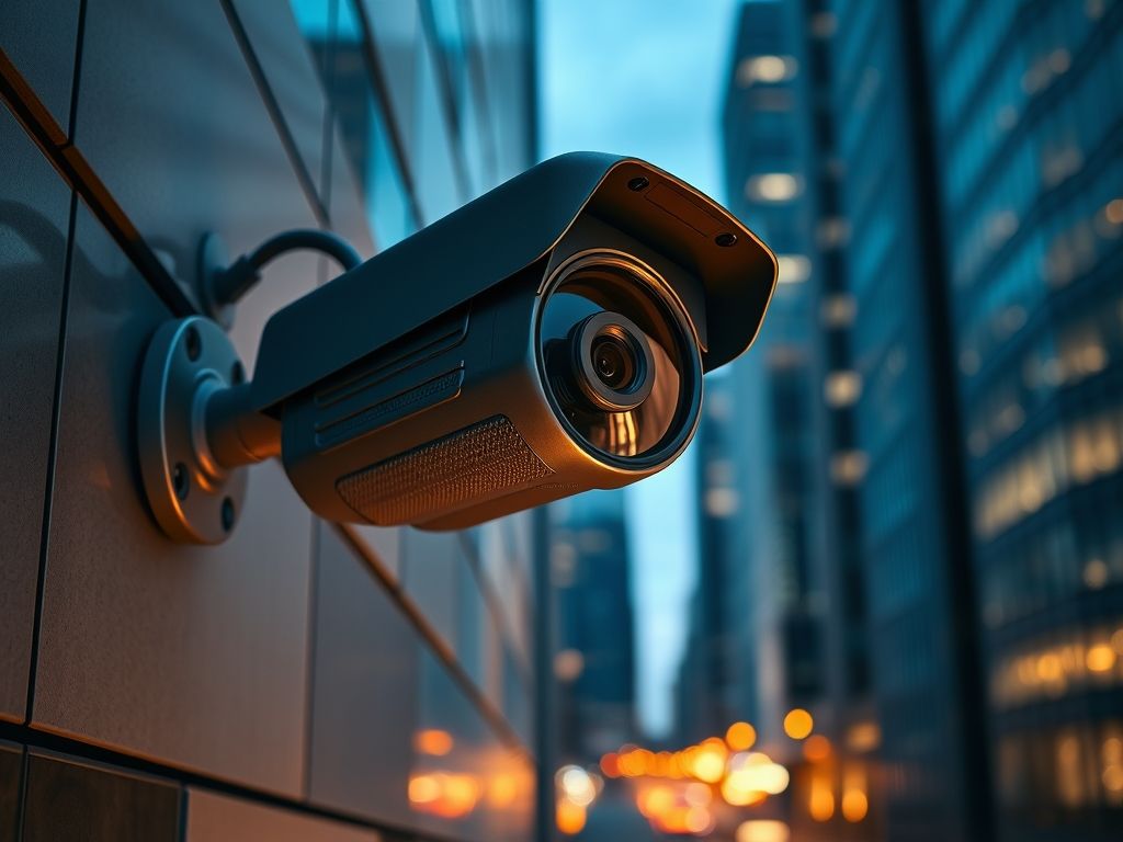 Câmera de segurança com alta durabilidade