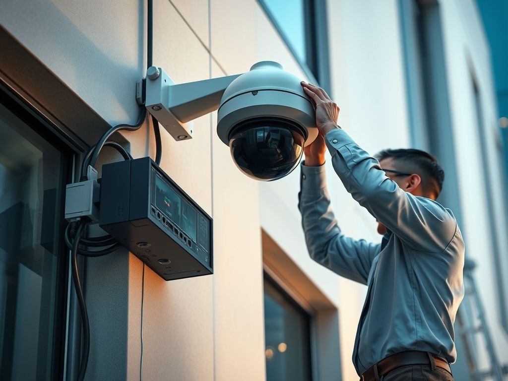 Câmera de Segurança com Alta Resolução