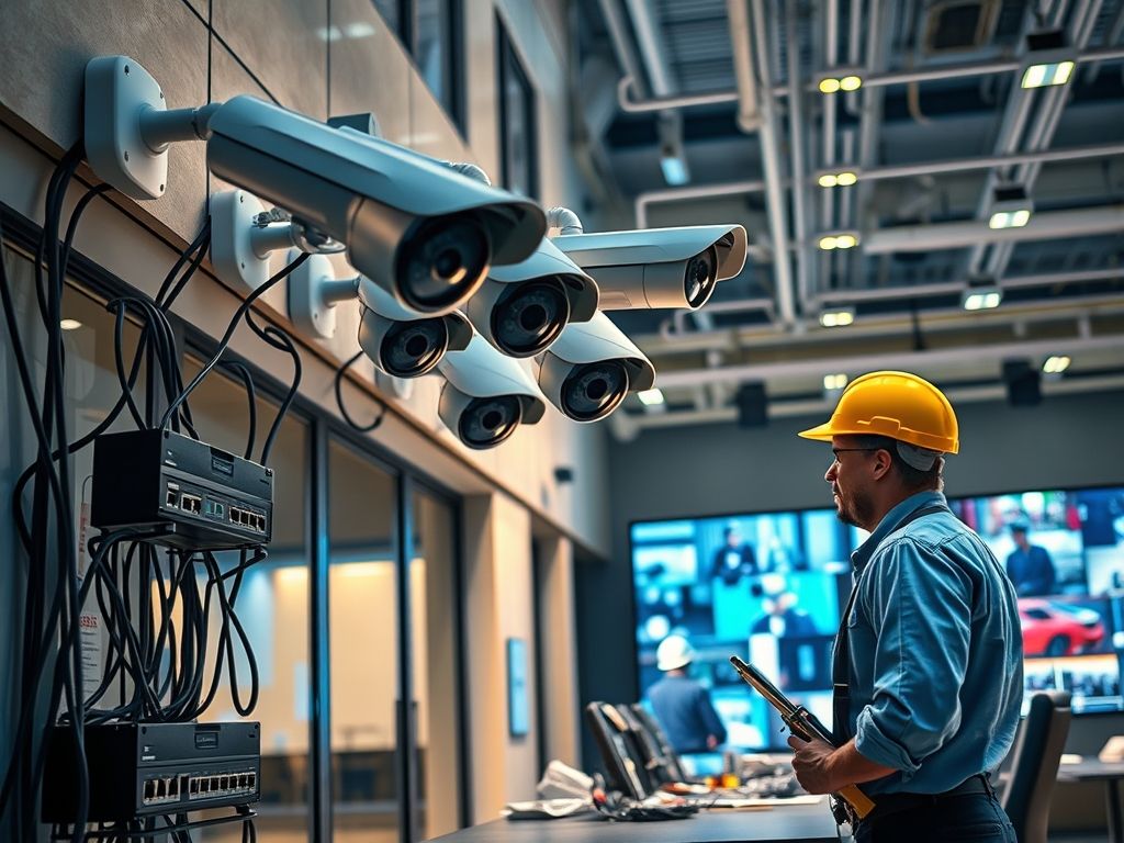 Câmera de Segurança com Conexão Estável