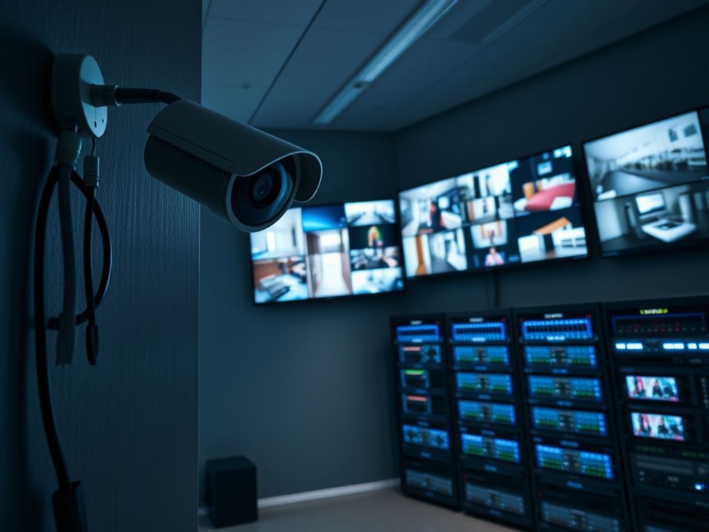 Câmera de Segurança com Controle de Acesso