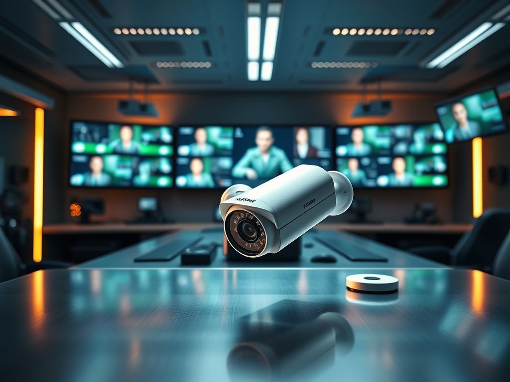 Câmera de Segurança com Detecção de Rosto Câmera de Segurança com Detecção de Rosto