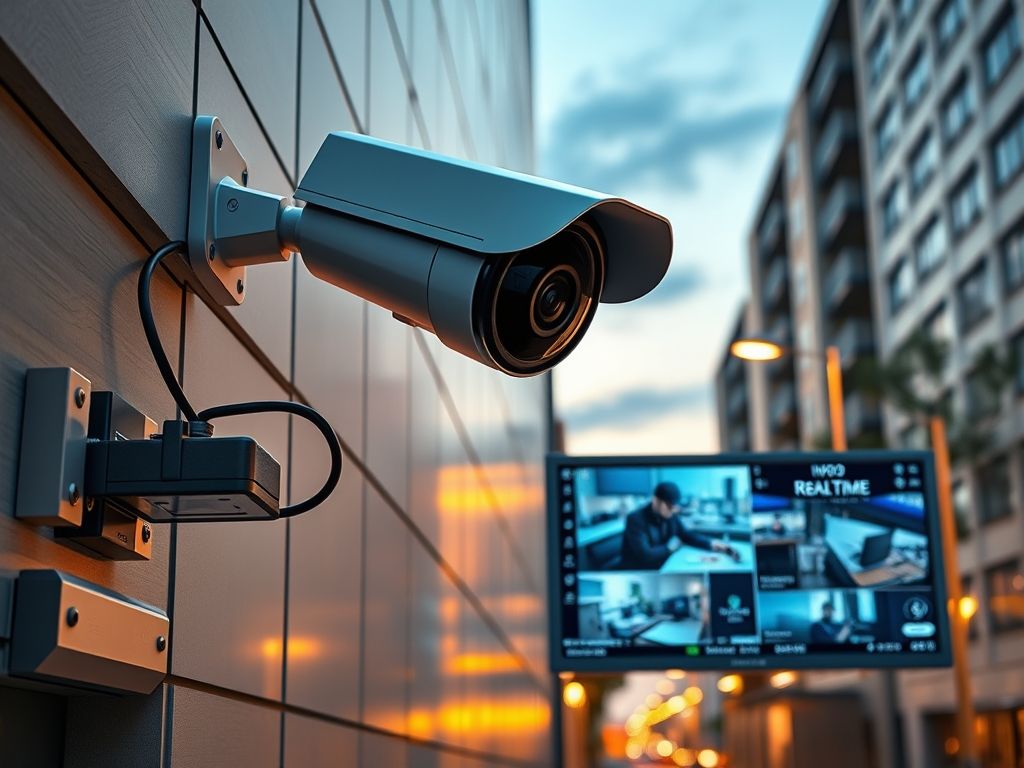 Câmera de segurança com detecção inteligente Câmera de segurança com detecção inteligente