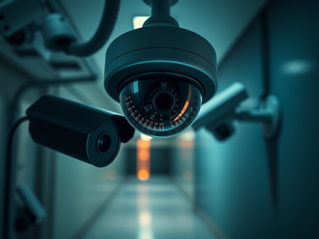 Câmera de segurança com gravação em HD Câmera de segurança com gravação em HD