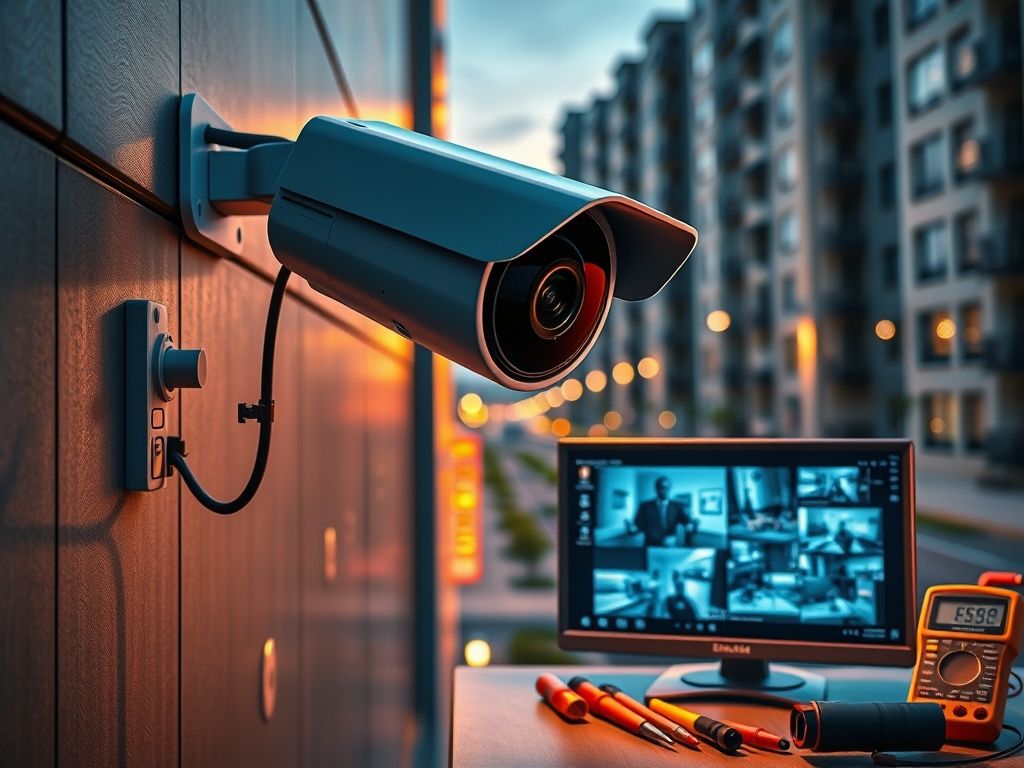 Câmera de segurança com gravação local