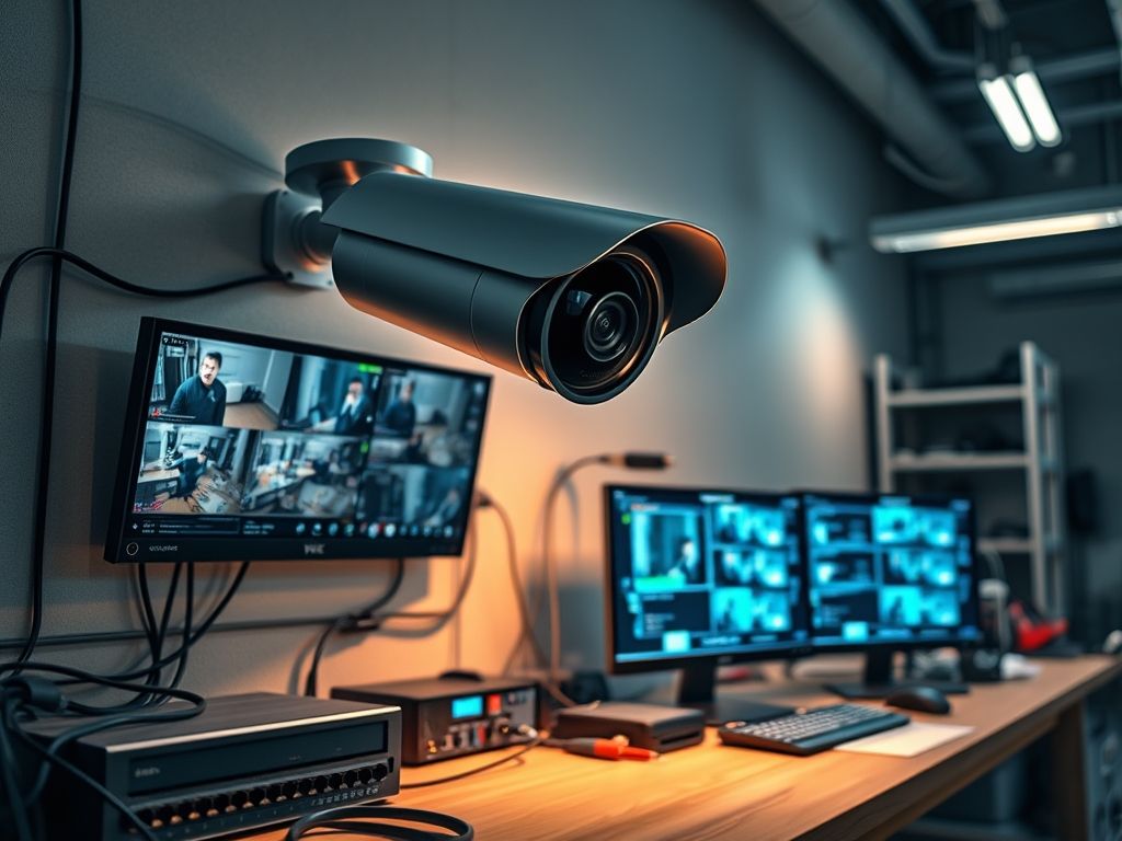 Câmera de Segurança com Tecnologia Avançada Câmera de Segurança com Tecnologia Avançada