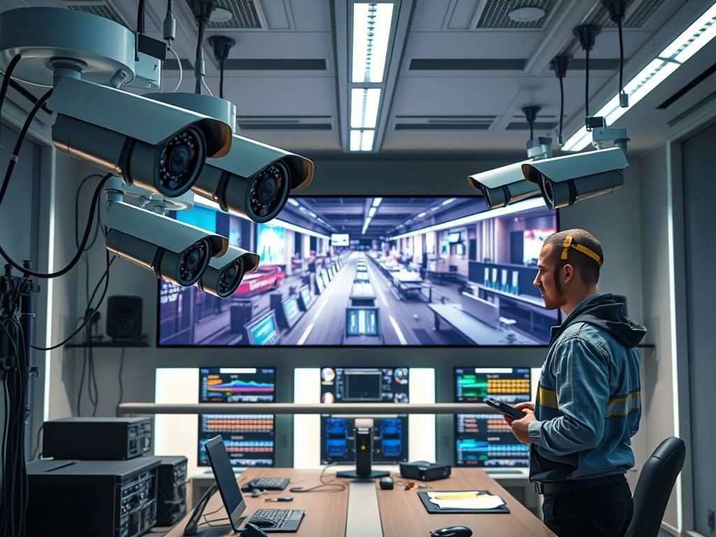 Câmera de Segurança com Tecnologia de Detecção Câmera de Segurança com Tecnologia de Detecção