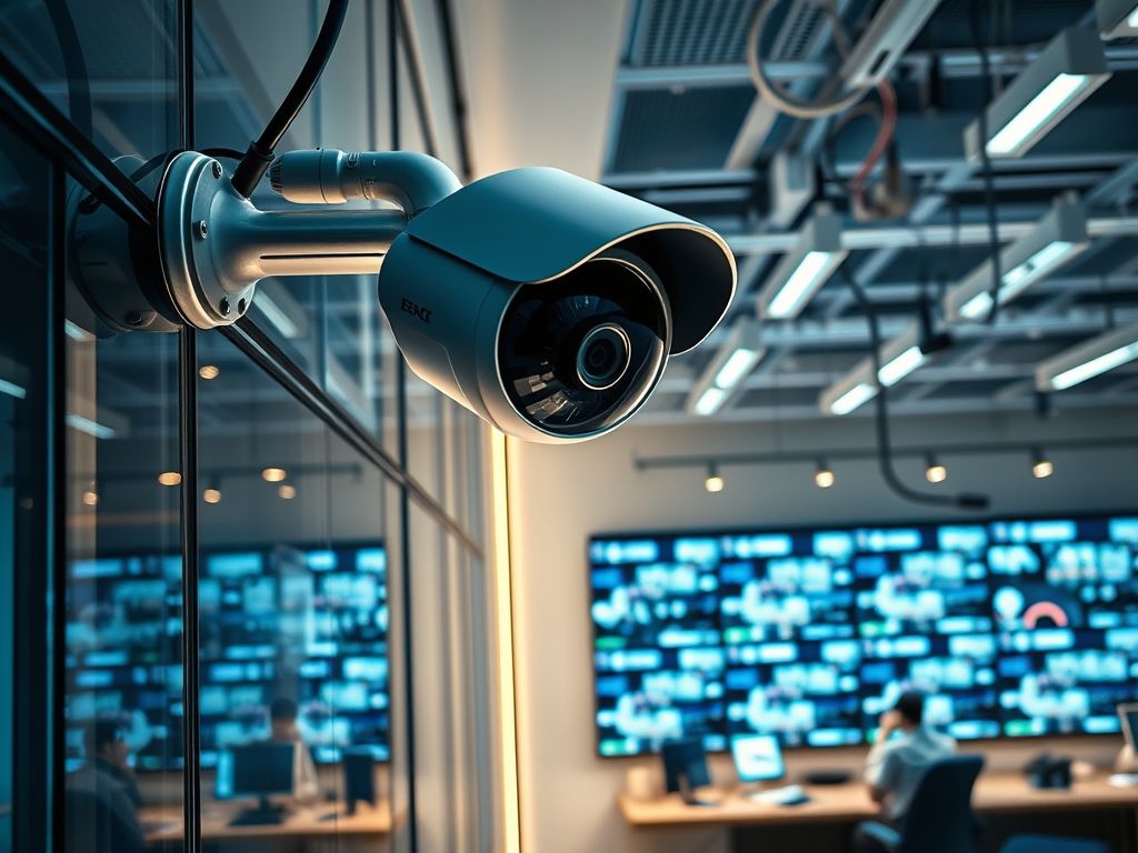 Câmera de Segurança com Tecnologia de Ponta Câmera de Segurança com Tecnologia de Ponta