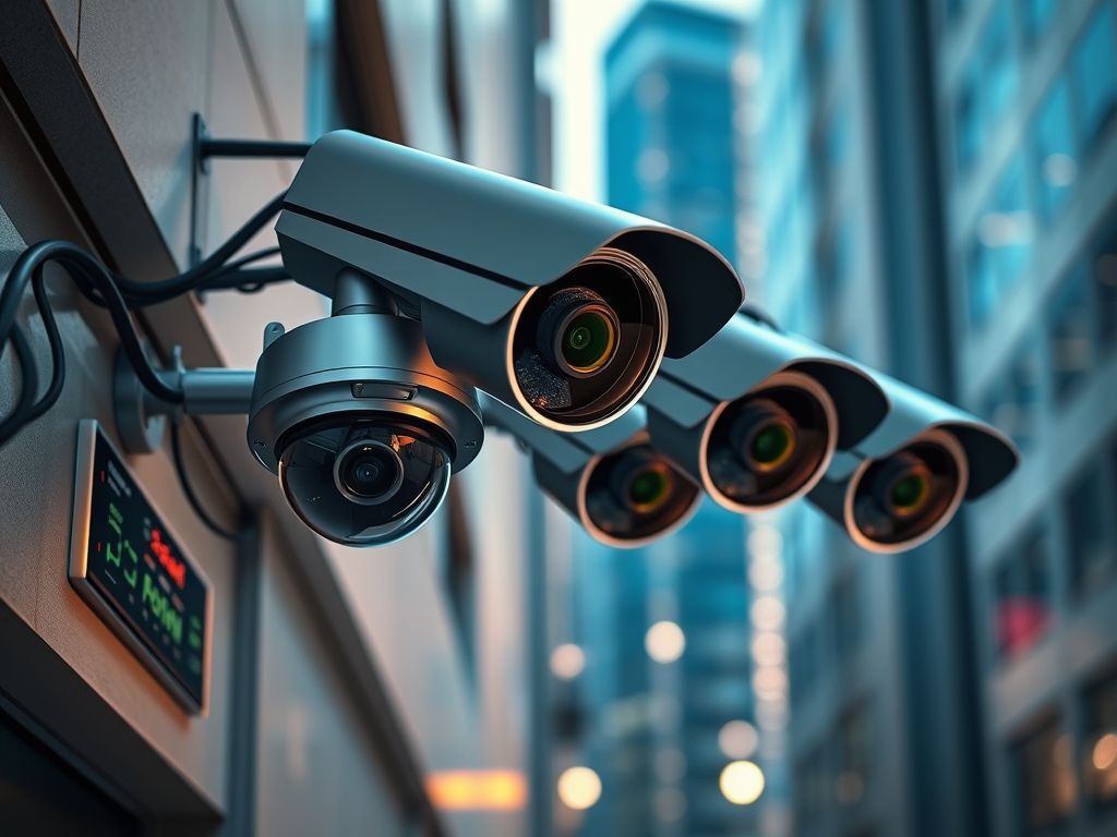 Câmera de Segurança Comercial Câmera de Segurança Comercial