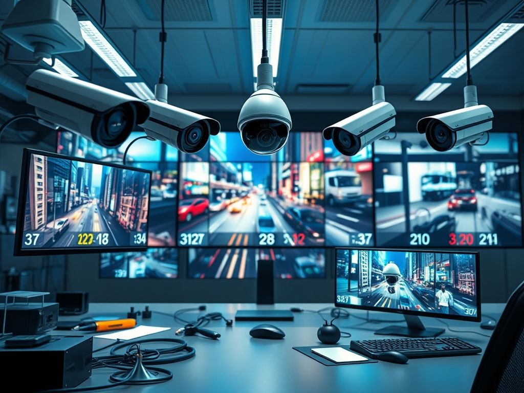 Câmera de Segurança de Alta Definição Câmera de Segurança de Alta Definição