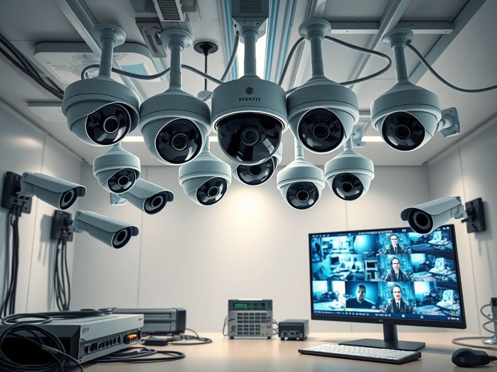 Câmera de Segurança em Kit