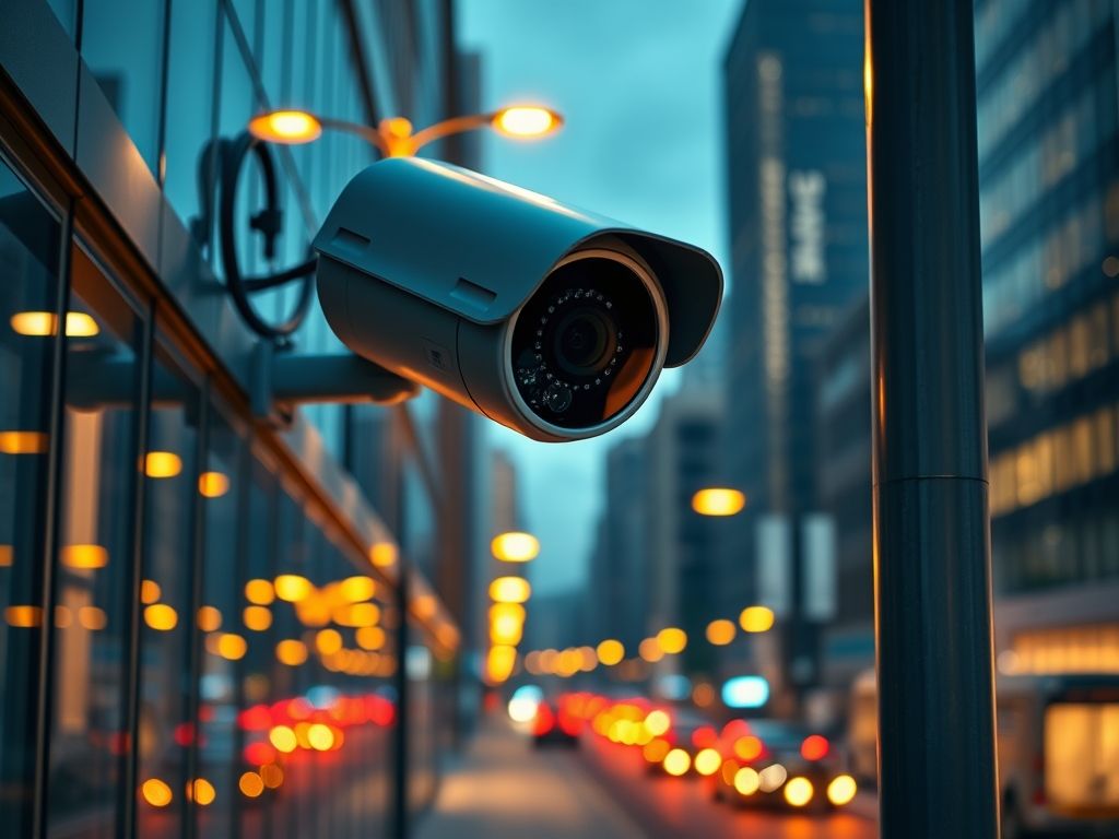 Câmera de Segurança Fixa