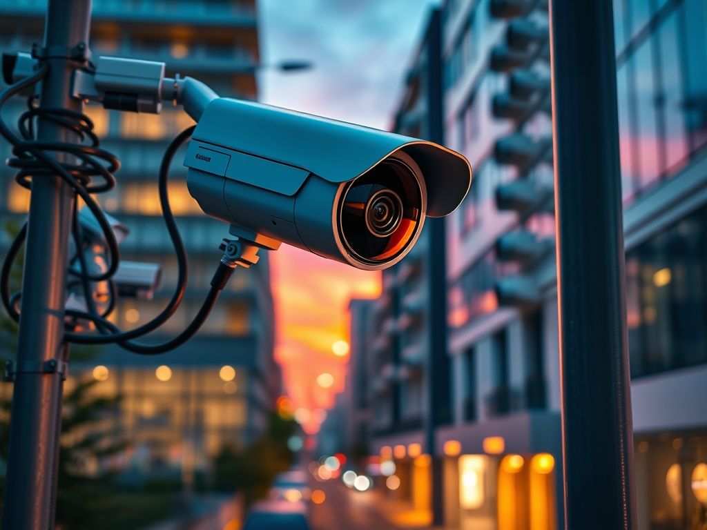 Câmera de Segurança para Área Externa