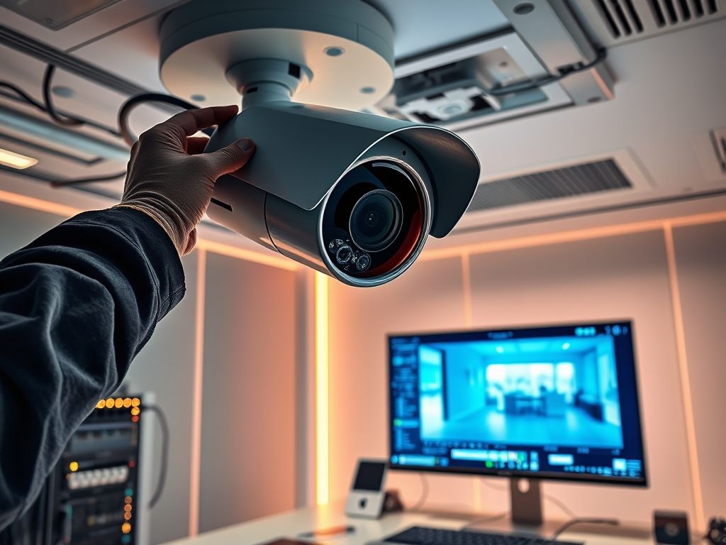 Câmera de Segurança para Área Interna Câmera de Segurança para Área Interna