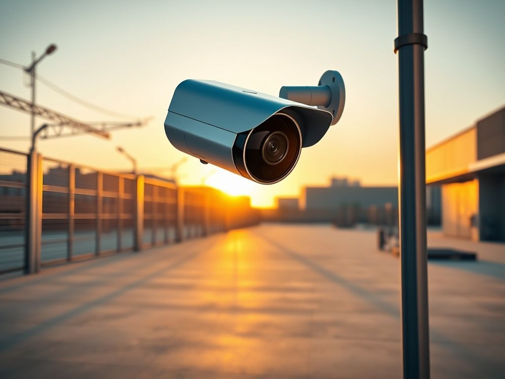 Câmera de segurança para áreas externas Câmera de segurança para áreas externas