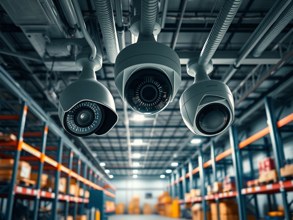 Câmera de Segurança para Armazém Câmera de Segurança para Armazém