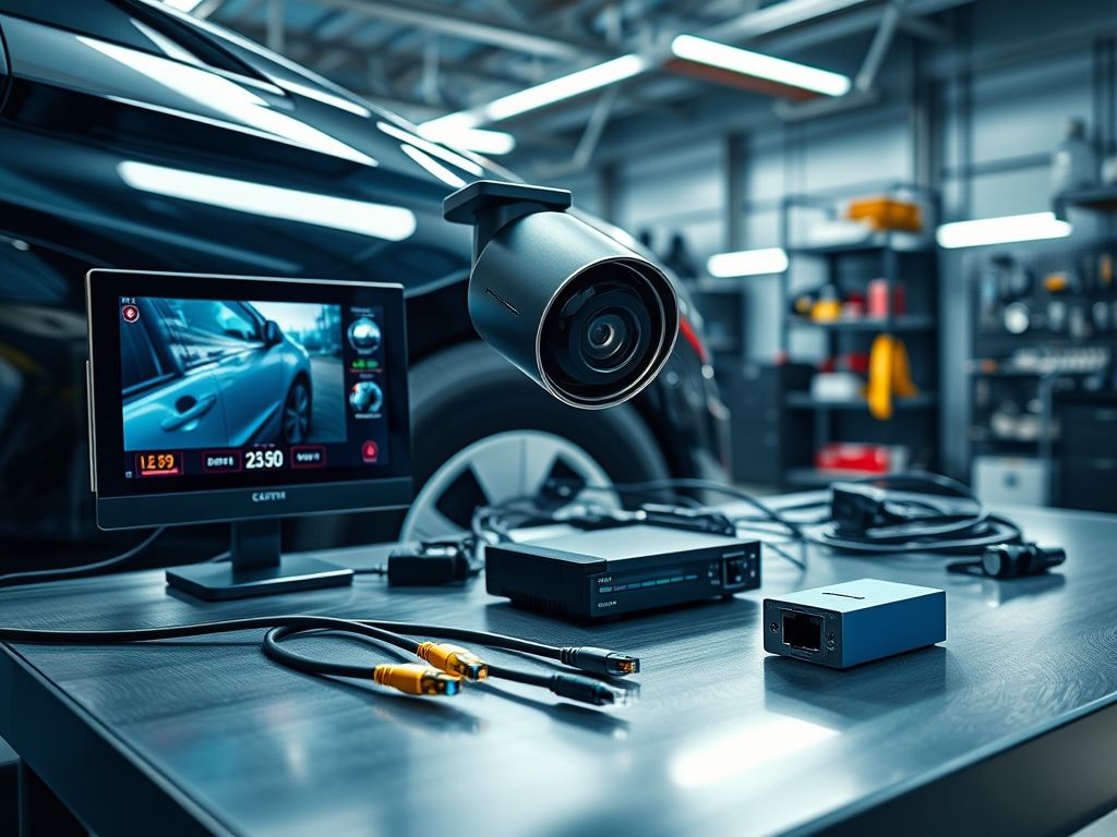 Câmera de segurança para automóveis Câmera de segurança para automóveis