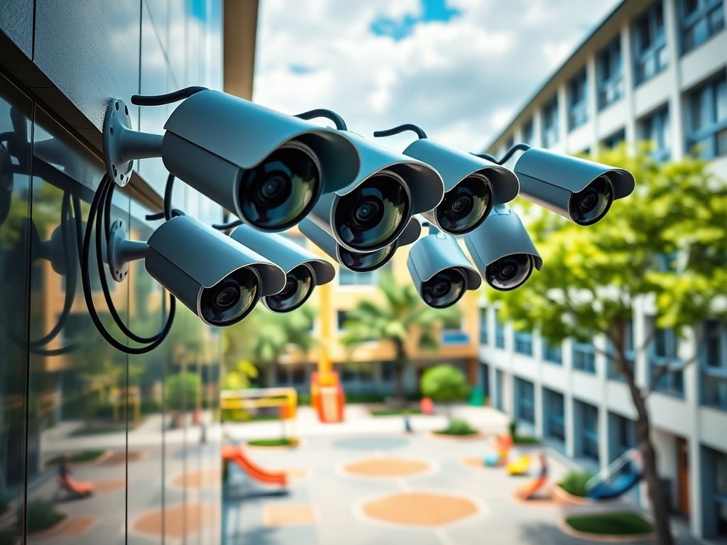 Câmera de Segurança para Escolas Câmera de Segurança para Escolas