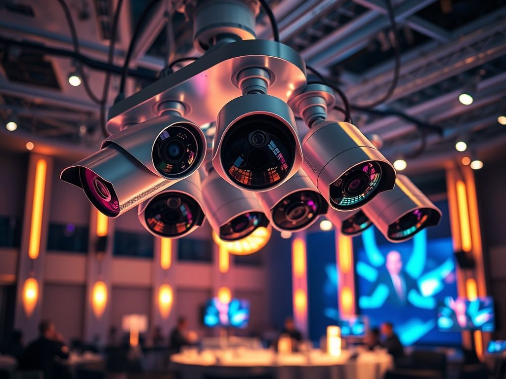 Câmera de Segurança para Eventos Câmera de Segurança para Eventos