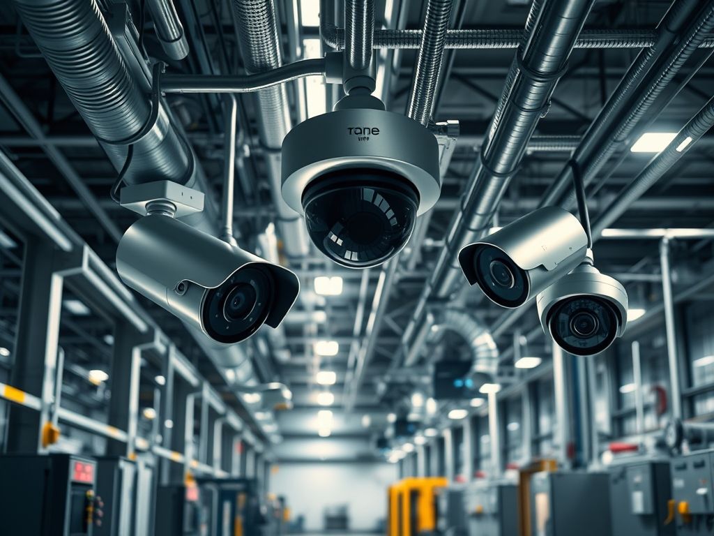 Câmera de Segurança para Indústrias