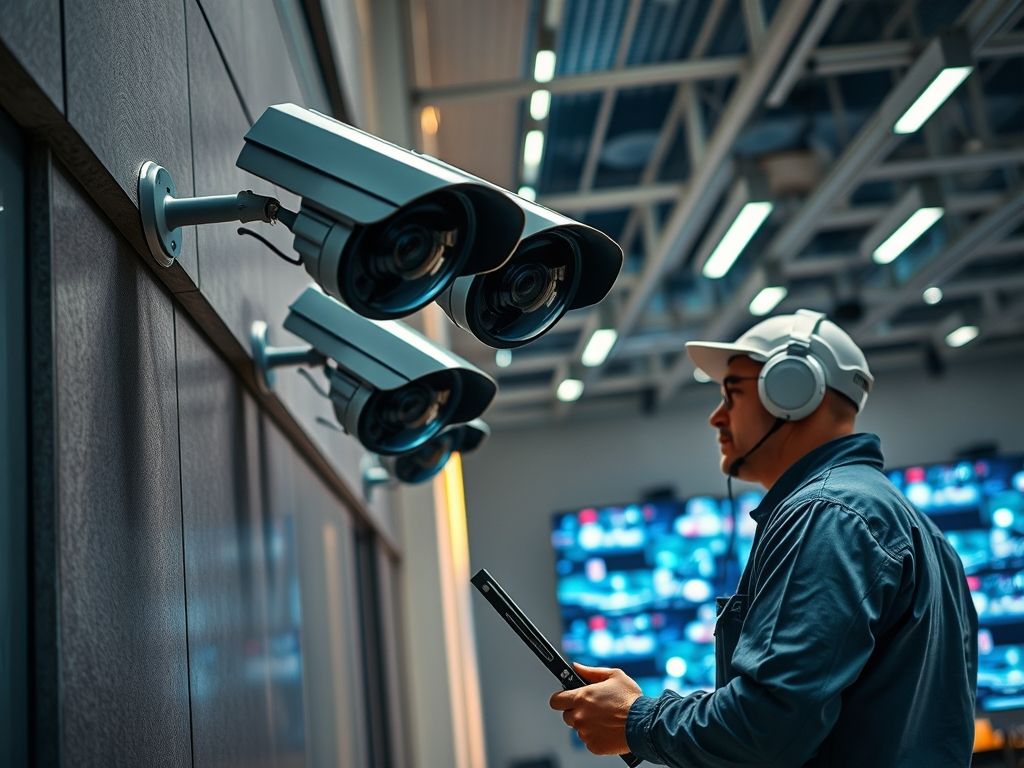 Câmera de segurança para vigilância de eventos Câmera de segurança para vigilância de eventos