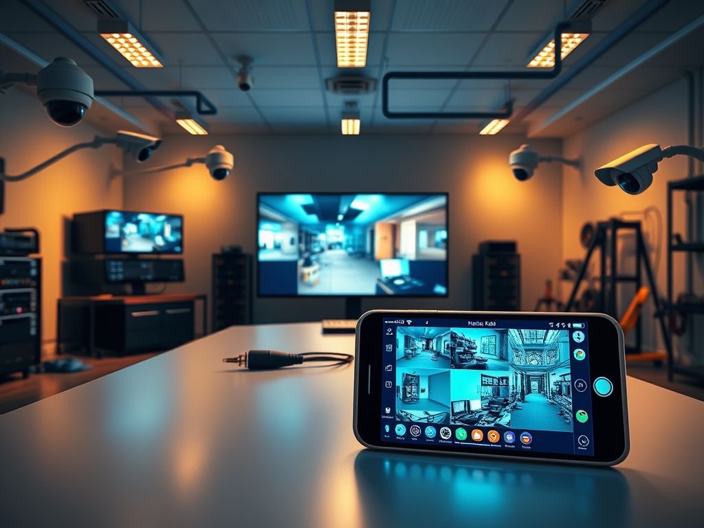 Câmera de Vigilância com Aplicativo