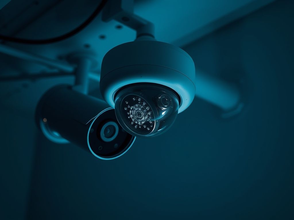 Câmeras de segurança com conexão via ethernet Câmeras de segurança com conexão via ethernet