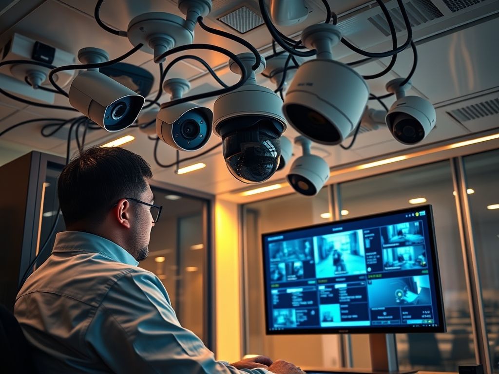 Câmeras de segurança com firmware atualizado Câmeras de segurança com firmware atualizado