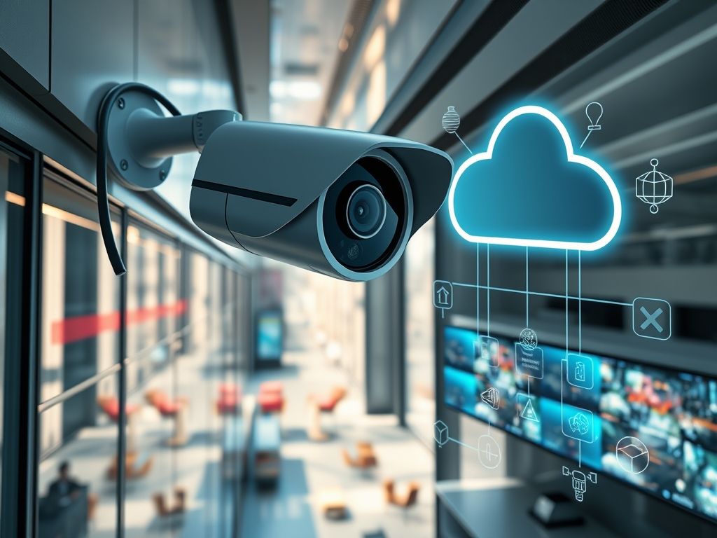 Câmeras de segurança com suporte a cloud