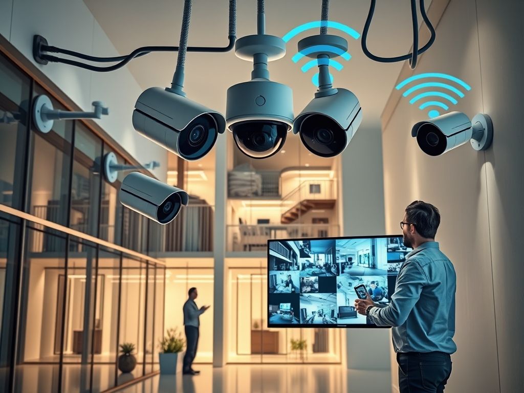 Câmeras de segurança com Wi-Fi