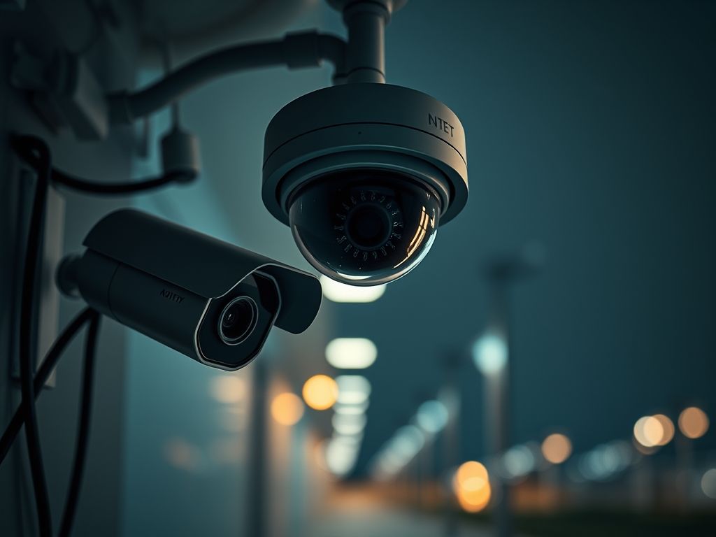 Câmeras de segurança para área externa