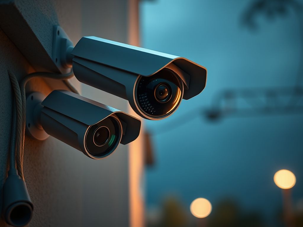 Câmeras de segurança para exterior