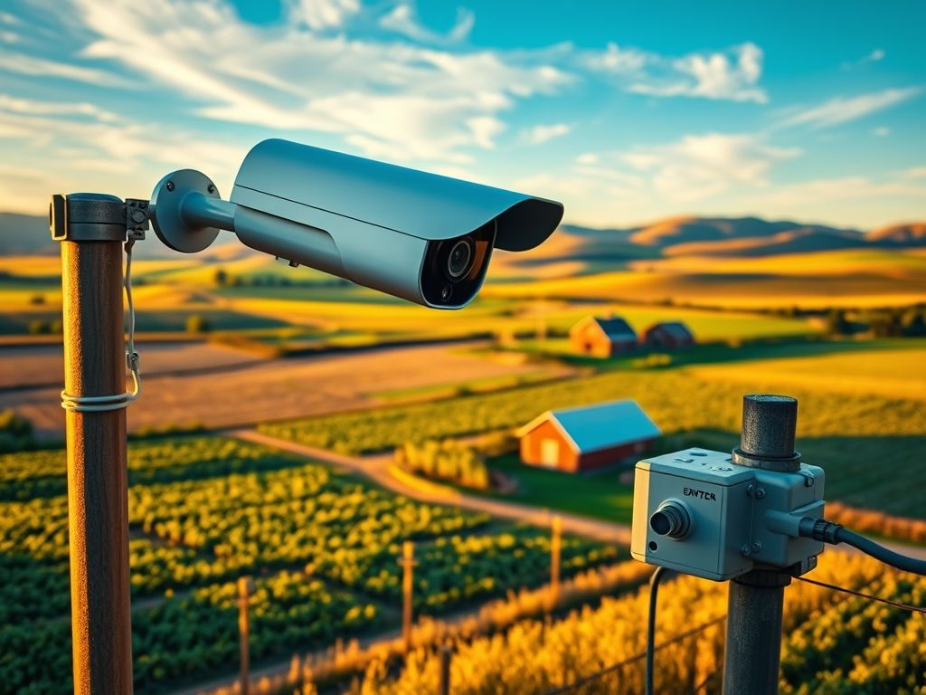 Câmeras de Vigilância para Propriedades Rurais