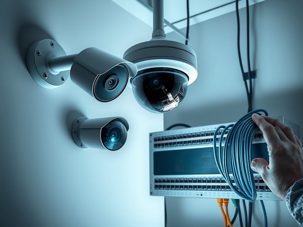 Como instalar câmeras de segurança