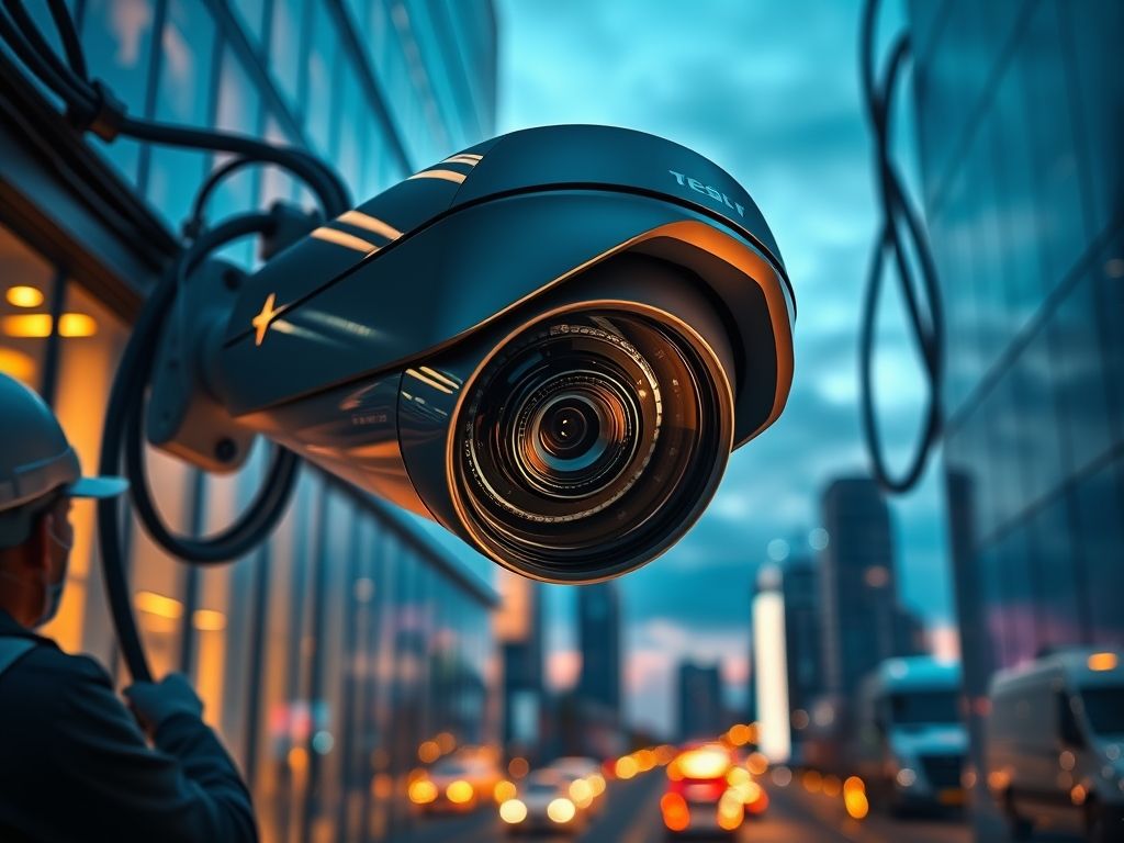 Instalação de Câmera IP Instalação de Câmera IP