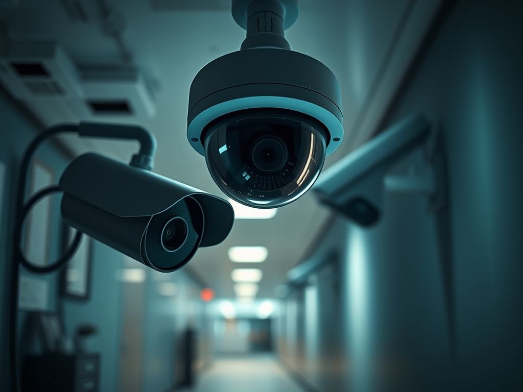 Instalação de câmeras de monitoramento Instalação de câmeras de monitoramento