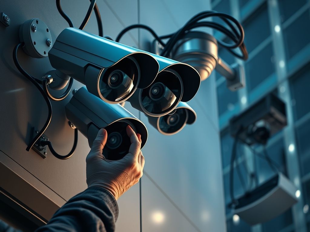 Manutenção de câmeras de vigilância Manutenção de câmeras de vigilância