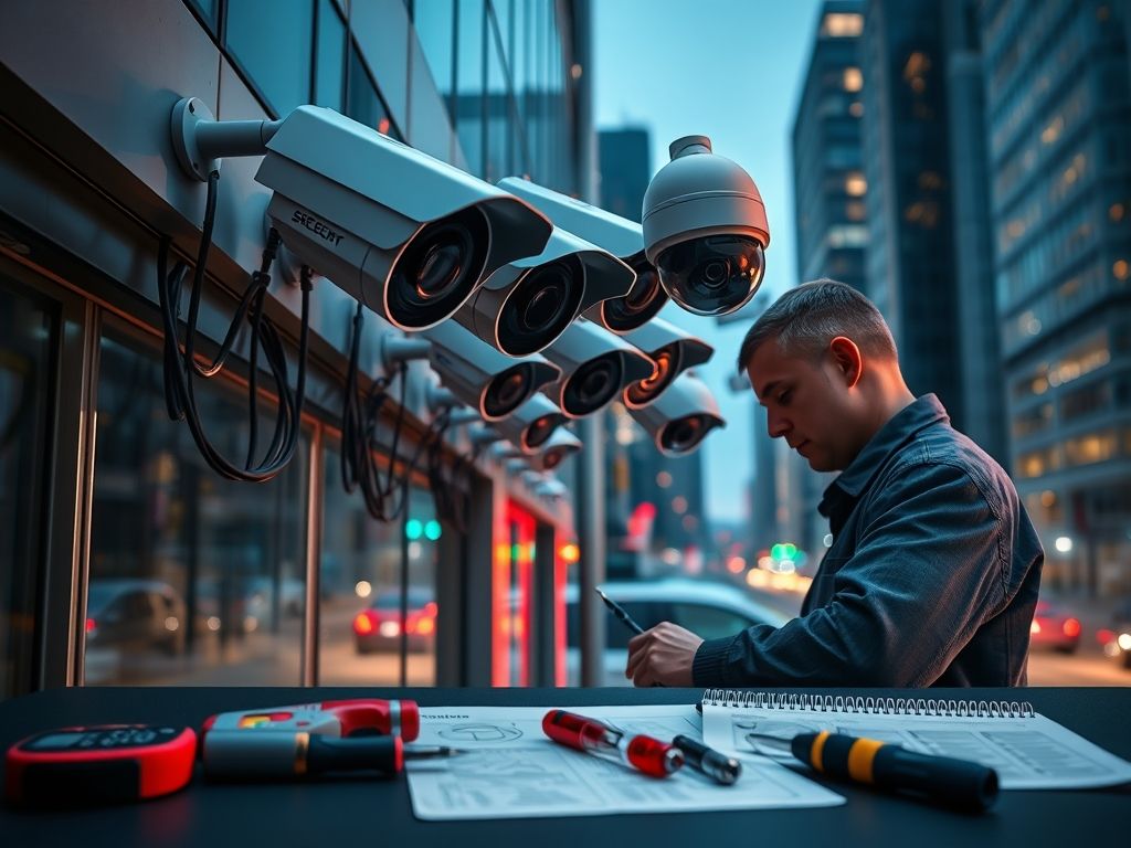 Manutenção de câmeras IP