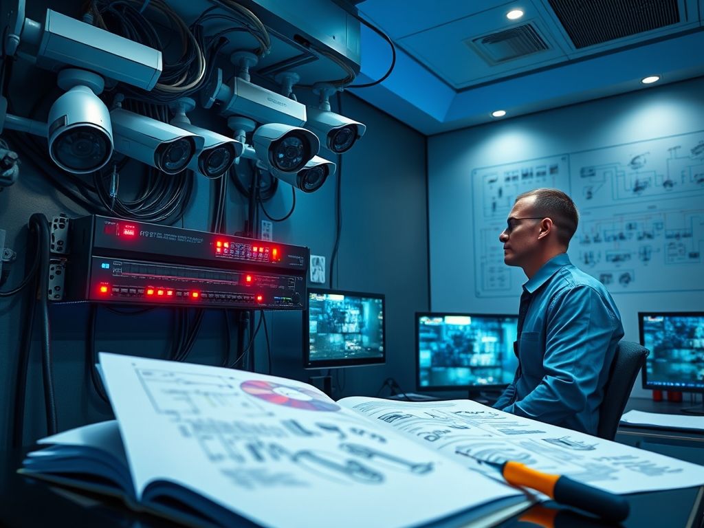 Manutenção de sistemas de segurança