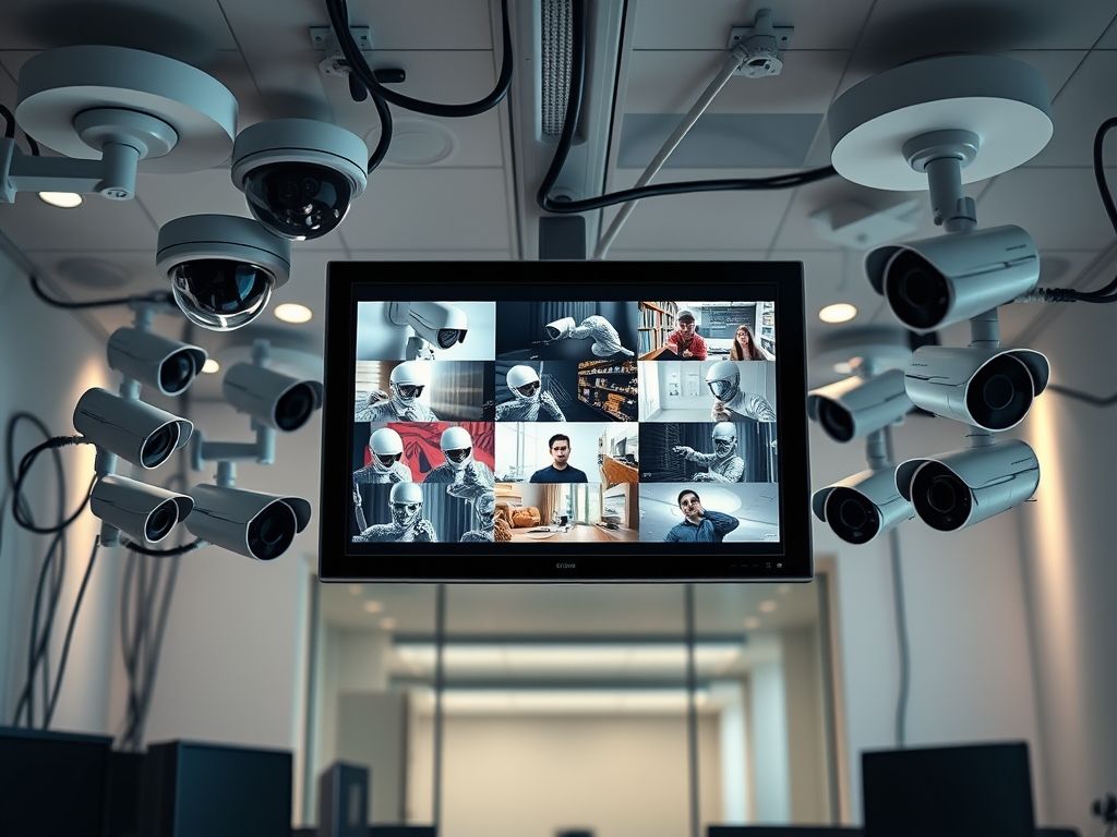 Sistema de Câmeras com Monitor