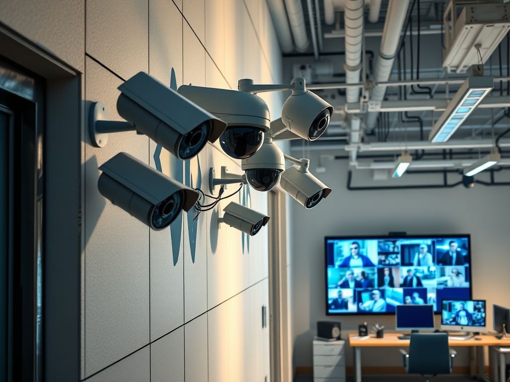 Sistema de segurança com câmeras Sistema de segurança com câmeras