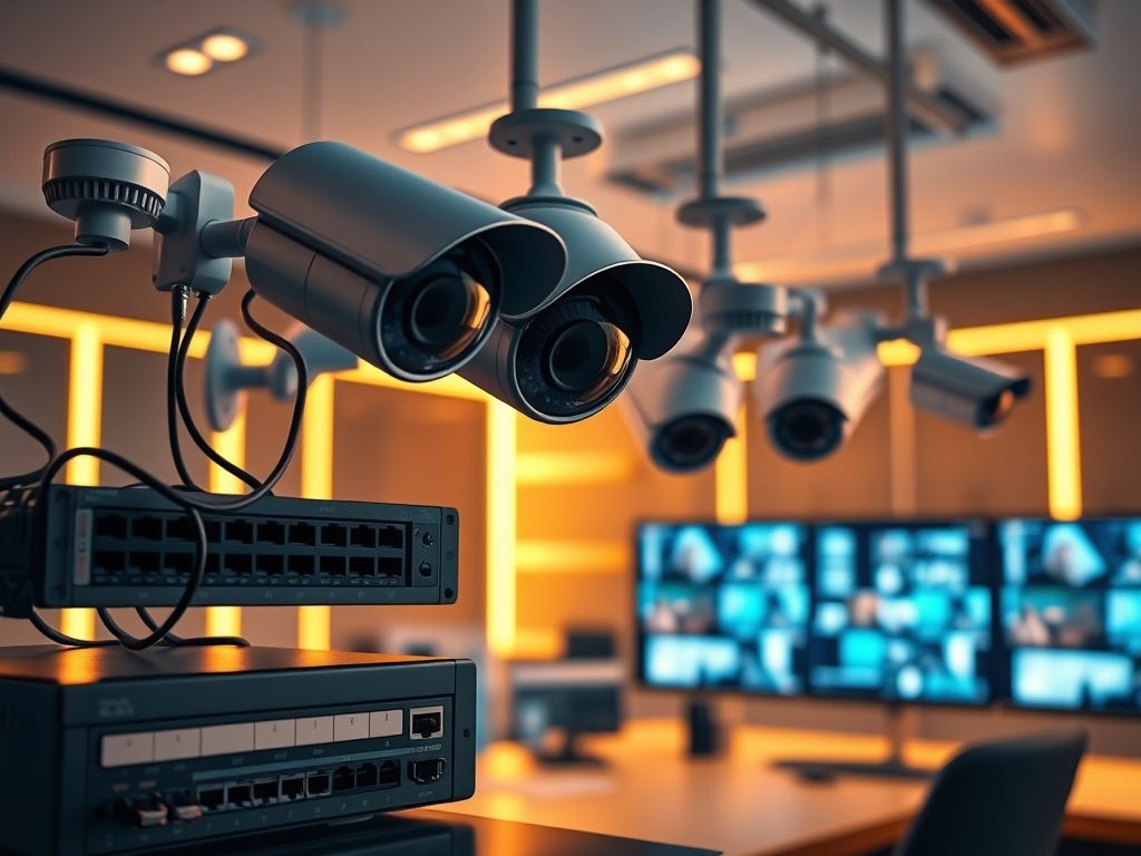 Sistemas de câmeras para monitoramento em tempo real Sistemas de câmeras para monitoramento em tempo real