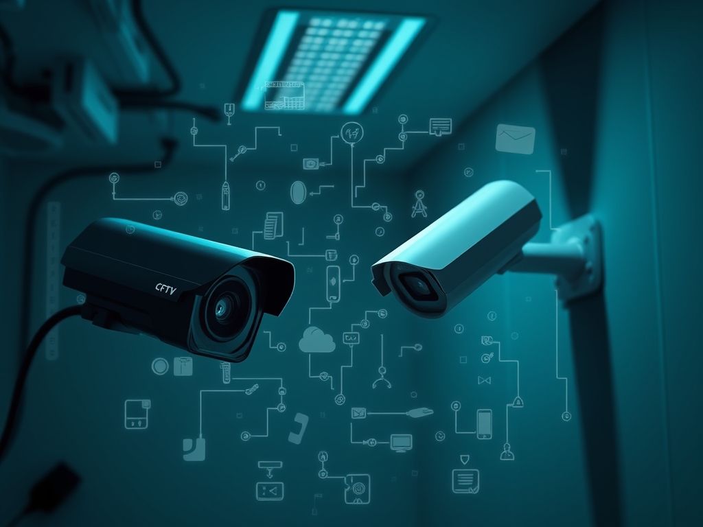 Câmera de segurança com app de controle Câmera de segurança com app de controle