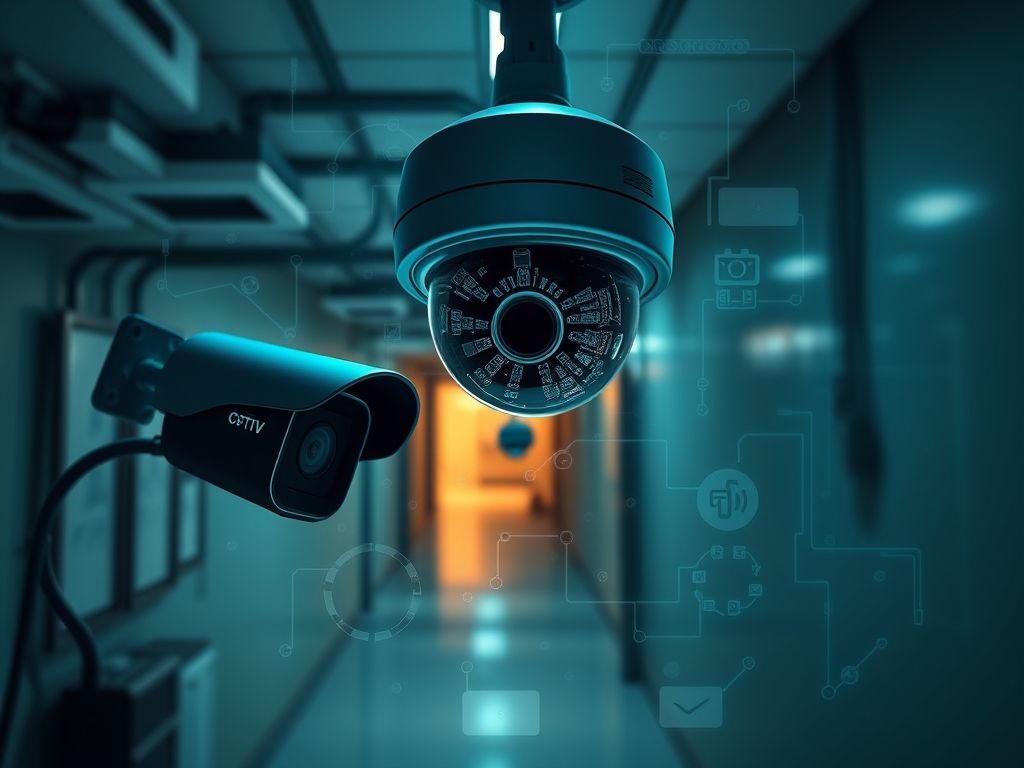 Câmera de segurança com detecção de pessoas Câmera de segurança com detecção de pessoas